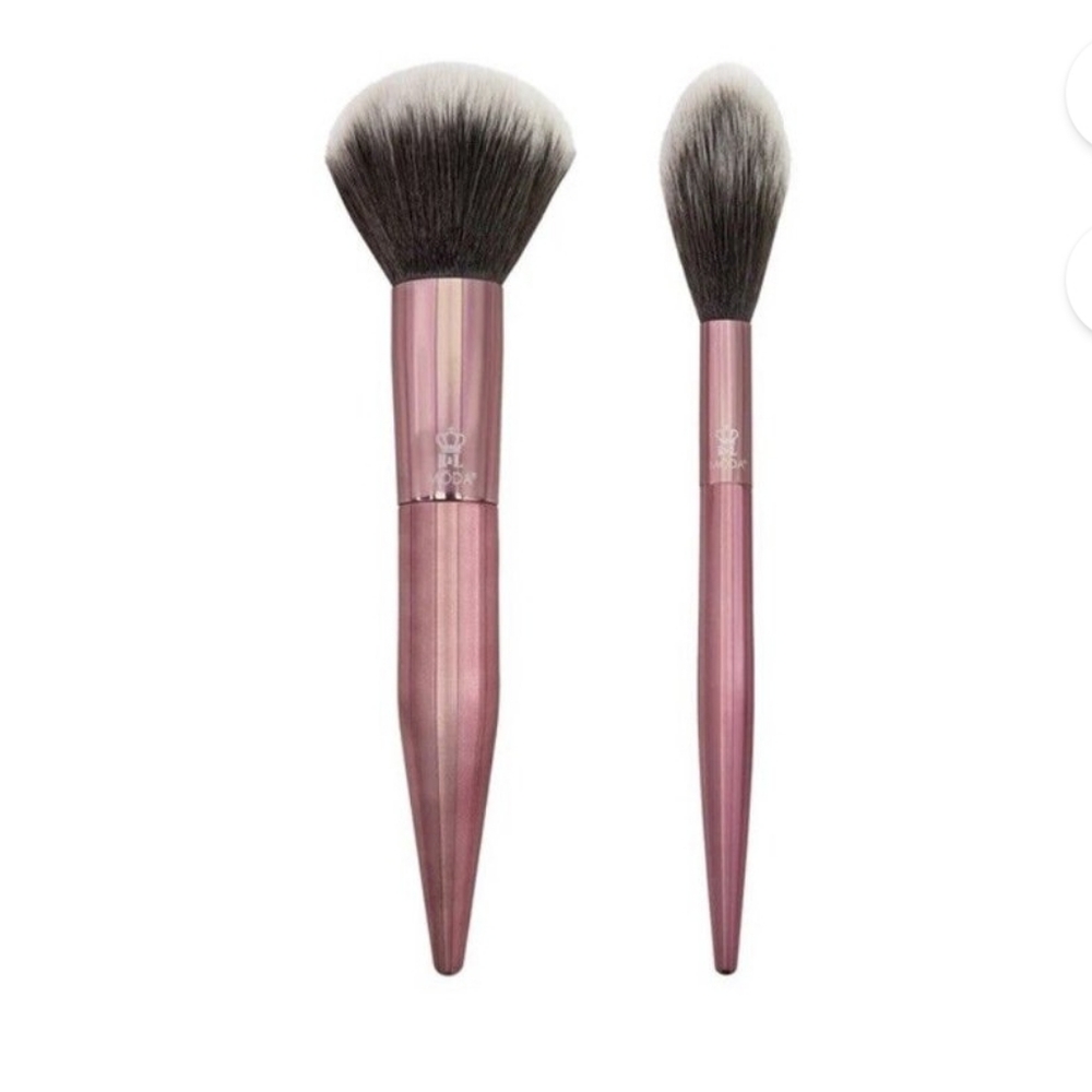 Moda Powder + Soft Glow Brush Set in Rose Gold - Picture 13 of 14
